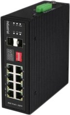 Неуправляемый коммутатор Osnovo SW-80802/I(Port 90W,300W) - фото