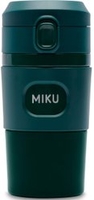 Термокружка Miku 350 мл (зеленый) - фото