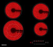 Варочная панель Renova TC-466L1BS1 - фото