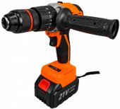 Дрель-шуруповерт Brait DCD21-4MBL Daman (с 2-мя АКБ, кейс) - фото