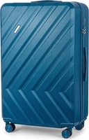 Чемодан-спиннер Solier STL1071 (XL, синий) - фото