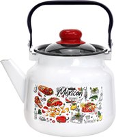 Чайник без свистка Эмаль Мексика 01-2713/6М - фото