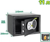 Мебельный сейф Dyllu DTEB1520 - фото