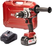 Ударная дрель-шуруповерт RedVerg RD-IS18BLM/U (с 1-им АКБ, кейс) - фото
