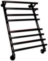 Полотенцесушитель Двин F8 BL Primo 80x50 (черный матовый) - фото