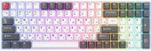 Клавиатура Royal Kludge RK100 RGB (белый/серый, RK Red) - фото