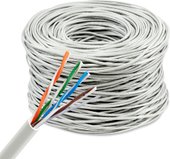 Кабель Buro BU-CCA-045 (305 м, серый) - фото