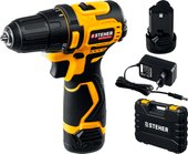 Дрель-шуруповерт Steher CDB-120-2 (с 2-мя АКБ, кейс) - фото
