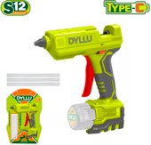 Термоклеевой пистолет Dyllu DTLU1412 (без АКБ) - фото