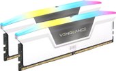 Оперативная память Corsair Vengeance RGB 2x32ГБ DDR5 6000 МГц CMH64GX5M2B6000C30W - фото