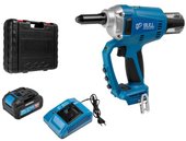 Заклепочник Bull CRG 1018 (с 1-им АКБ, кейс) - фото