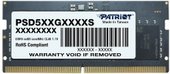 Оперативная память Patriot Signature Line 16ГБ DDR5 SODIMM 5200 МГц PSD516G520081S - фото
