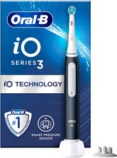 Электрическая зубная щетка Oral-B iO Series 3s (черный) - фото