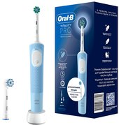 Электрическая зубная щетка Oral-B Vitality Pro X Clean D103.413.3 (голубой) - фото