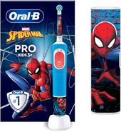 Электрическая зубная щетка Oral-B Vitality Pro Kids D103 Spiderman с футляром - фото