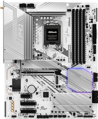 Материнская плата ASRock Z890 Pro RS WiFi White - фото