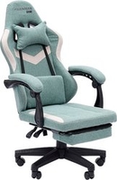 Игровое (геймерское) кресло CHAIRMAN CH26 (ткань, зеленый/бежевый) - фото