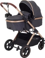 Универсальная коляска Rant Basic Pulsar Gold RA160 (2 в 1, grey) - фото