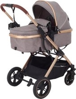 Универсальная коляска Rant Basic Pulsar Gold RA160 (2 в 1, beige) - фото