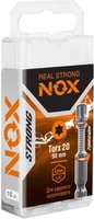 Набор бит Nox Strong Torsion E6.3 Tx-20-50 339205 (10 шт) - фото