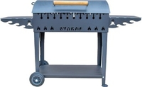 Мангал для дачи Вулкан Гриль М XL 4 мм на колесах - фото