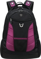 Городской рюкзак Torber Xplor T2371B (черный/бордовый) - фото