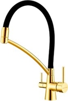 Смеситель Paulmark Siegen Si213111-BG (золото/брашированное золото) - фото