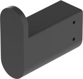 Крючок для ванны Cezares STYLUS-HK-NOP (черный матовый) - фото