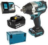 Гайковерт Makita DTW700RF1J (с 1-им АКБ, кейс) - фото