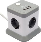 Сетевой фильтр Cablexpert TWR-4-U3-W-2 - фото