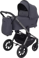 Универсальная коляска Rant Flex Pro 2023 RA075 (3 в 1, graphite) - фото