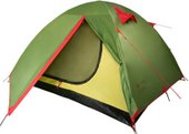 Треккинговая палатка TRAMP Lite Tourist 3 V2 (зеленый) - фото