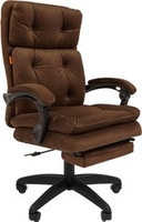 Офисное кресло CHAIRMAN 442 (ткань, Т-14 коричневый) - фото