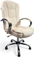 Офисное кресло Calviano Bravo (бежевый велюр) - фото