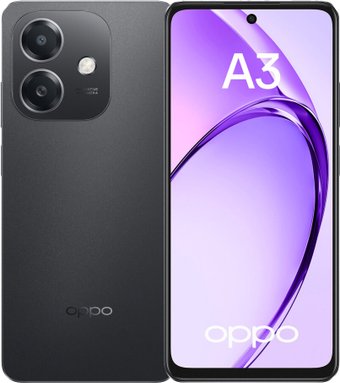 Смартфон Oppo A3 CPH2669 6GB/256GB международная версия (черный) - фото