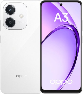 Смартфон Oppo A3 CPH2669 6GB/256GB международная версия (белый) - фото