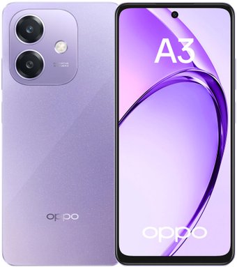 Смартфон Oppo A3 CPH2669 6GB/256GB международная версия (лиловый) - фото