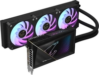 Видеокарта Gigabyte Aorus GeForce RTX 5080 Xtreme Waterforce 16G GV-N5080AORUSX W-16GD - фото