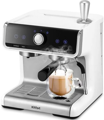 Рожковая кофеварка Kitfort KT-7170 - фото