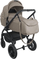 Универсальная коляска Indigo Ultra (3 в 1, бежевый) - фото