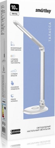 Настольная лампа SmartBuy SBL-DL-10-alu-s - фото