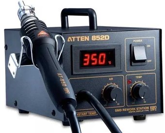 Паяльная станция термовоздушная Atten AT852D - фото