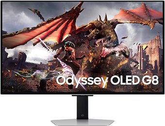 Игровой монитор Samsung Odyssey OLED G8 LS32DG800SIXCI - фото