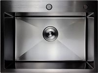 Кухонная мойка Berge 6045 Premium (черный) - фото