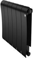 Биметаллический радиатор Royal Thermo Infinity 500 Noir Sable (6 секций) - фото