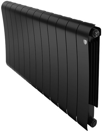 Биметаллический радиатор Royal Thermo Infinity 500 Noir Sable (12 секций) - фото