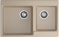 Кухонная мойка GranFest GF-LV-780K (песочный) - фото