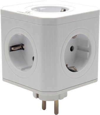 Сетевой фильтр Cablexpert CUBE-5-16-W - фото