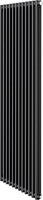 Стальной панельный радиатор Royal Thermo Insignia VC2180 - 12 секций RAL9005m - фото