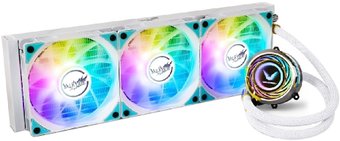 Система жидкостного охлаждения для процессора Valkyrie Jarn 360 ARGB (белый) - фото